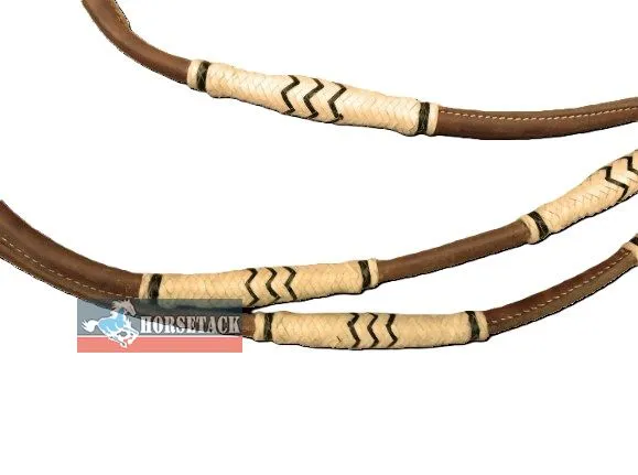 Rundgen�te Leder Romal mit Rohaut