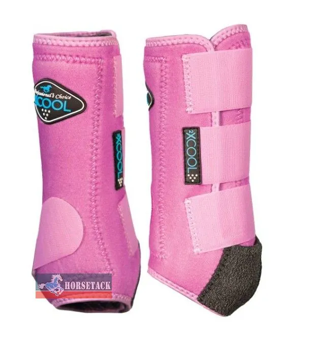 Professional’s Choice 2X Cool Valuepack Orchid Pferdegamaschen – Vorder‑ und Hinterbeine