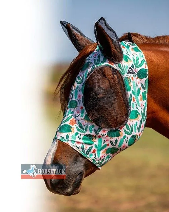 Fliegenmaske f�r Pferde. Top Passform