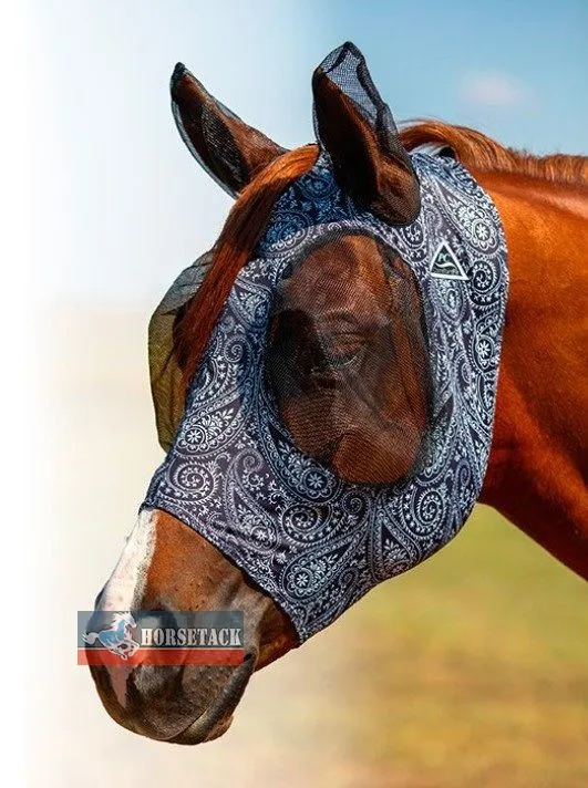 Fliegenmaske f�r Pferde. Top Passform