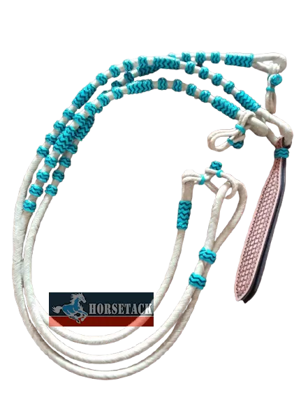 Romal Reins Ranch Line in T�rkis – Westernz�gel im California Style