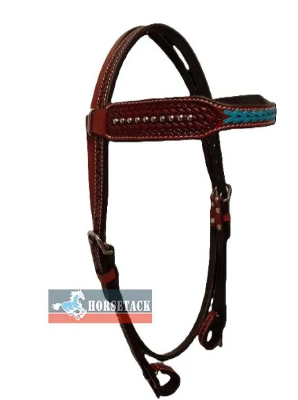 Western Kopfst�ck mit t�rkisem Stirnband