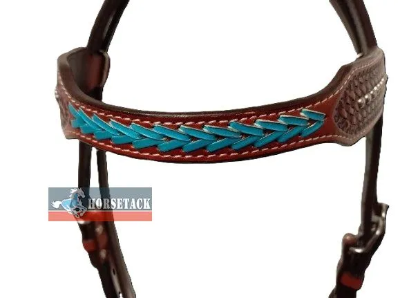 Western Kopfst�ck mit t�rkisem Stirnband