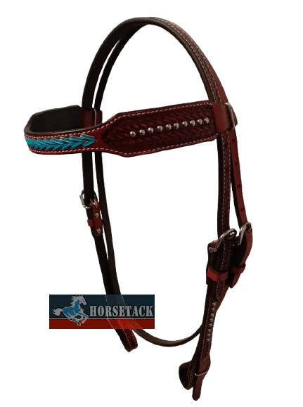 Western Kopfst�ck mit t�rkisem Stirnband