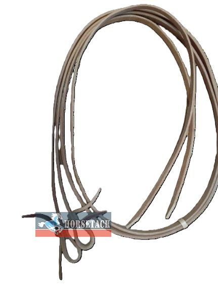 Western Z�gel ge�lt aus Leder als klassische Split Reins mit 8 ft L�nge