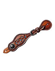 Spurstrap, Navajo Design Ladys Size #SPS-E-129