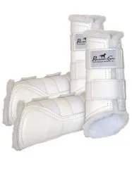 Leather Protection boots - White
