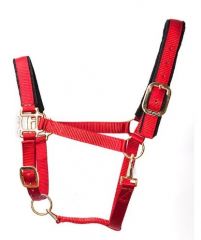Tuff Stuff Halter - Crimson