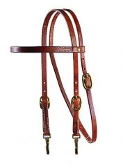Schutz Collection headstall with snaps