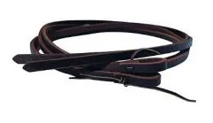 Heavy Oil Harness Split Reins 1/2