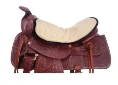 Western Seat Fleece Cover gepolstert