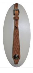 Headstall with Cowboy basket tooling