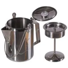 KAFFEEKANNE S/STEEL M.PERCOLATOR(9 TASSEN)