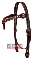 Headstall with Conchas/knotted headband