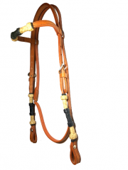 Headstall Two Tone Rawhide