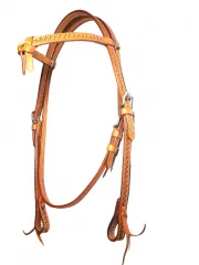 Knotted Headstall with Tooling