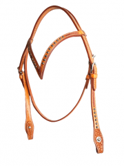 V-Shaped Headstall Antique