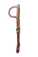 Einohrtrense mit Antik-Buckles
