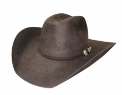 Western hat WYOMING brown