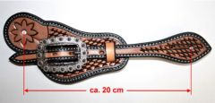 Spur Strap Flower with Basket