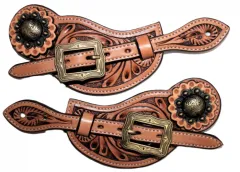 Spur Strap Flower with Basket