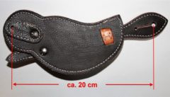 Spur Strap with Flower Tooling