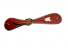 Spurstraps - hand tooled #250021