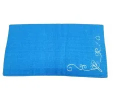 Showblanket Blau mit Ornament