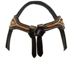 Futurity Headstall Two Tone Sun