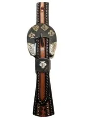 Futurity Headstall Two Tone Sun