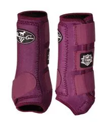 STRIKE FRONT BOOTS , WINE