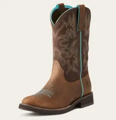 Delilah Round Toe Western Boot