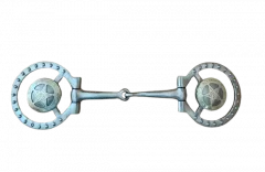 Show Snaffle Bit mit Conchas