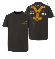 YELLOWSTONE T-Shirt Ride for the Brand anthracite