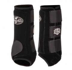 STRIKE BOOTS , BLACK