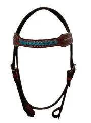 Western Kopfst�ck mit t�rkisem Stirnband