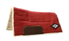 Rotes, anatomisch geformtes PONY PAD f�r Ponys und Westerns�ttel. Preiswertes Westernpad f�r die Pony-Reitausr�stung, sofort lieferbar bei Horsetack.