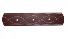 Latigo Tie Strap Stitched aus robustem Latigo-Leder als Sattelzubeh�r f�r Westerns�ttel und die Befestigung des Sattelgurtes.