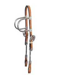 Two-ear show headstall #TE-900